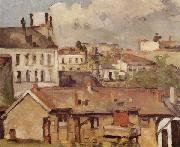 Paul Cezanne Roofs France oil painting artist
